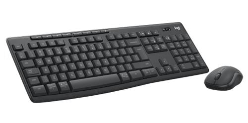 Logitech 920-012077 tastiera Mouse incluso Ufficio Bluetooth QWERTY US International Grafite