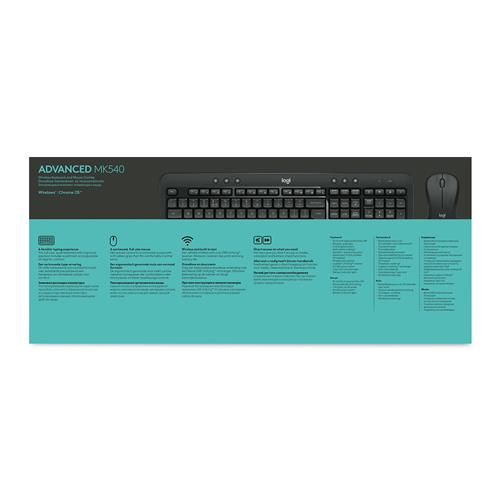 MK540 ADV WRLS KEYBOARD /MOUSE COMBO-N/A-NLB-2.4GHZ-N/A-CNTRL