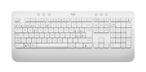 Logitech 920-011026 tastiera Mouse incluso Ufficio Bluetooth QWERTY Spagnolo Bianco
