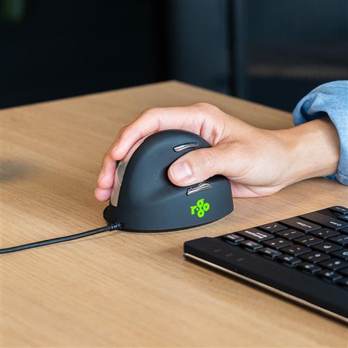 MOUSE ERGONOMICO R-GO HE BREAK SW PAUSA GRANDE DESTRO CAVO