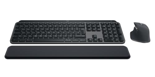 Logitech Master MX Keys Combo for Bussiness tastiera Mouse incluso Ufficio RF senza fili + Bluetooth QWERTY US International Grafite