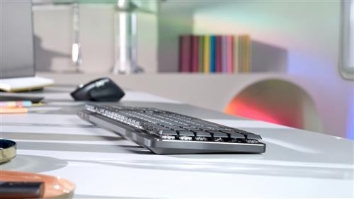 Logitech 920-010759 tastiera Ufficio RF senza fili + Bluetooth QWERTY US International Grafite