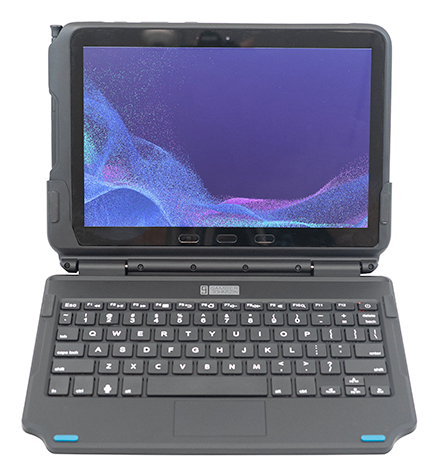 Gamber-Johnson 7160-1872-00 tastiera per dispositivo mobile QWERTY Inglese US Pin Pogo Nero