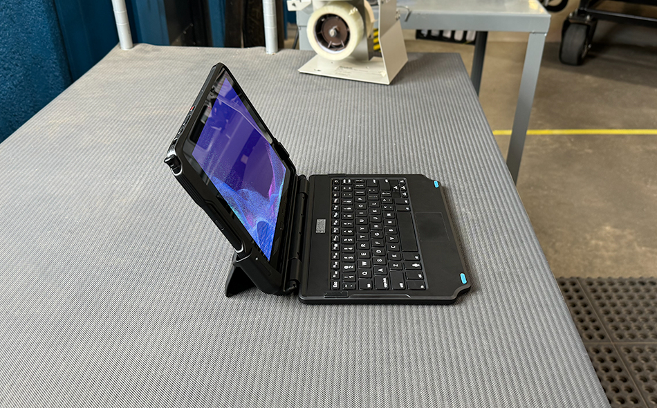 Gamber-Johnson 7160-1872-00 tastiera per dispositivo mobile QWERTY Inglese US Pin Pogo Nero