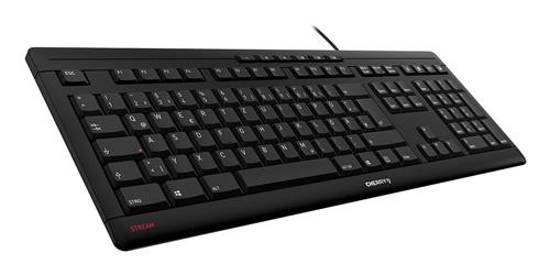 STREAM KEYBOARD KEYBOARD CORDED LAYOUT-PORTUGAL BLACK