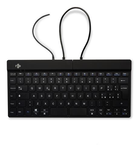 TASTIERA ERGONOMICA R-GO SPLIT V2 TAST. SPLIT CAVO NERO IT