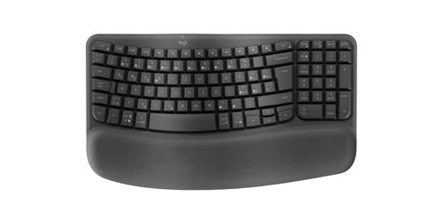 Logitech 920-012307 tastiera Ufficio RF senza fili + Bluetooth QWERTZ Ceco Grafite