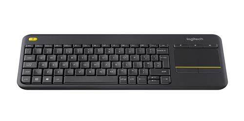 WIRELESS TOUCH KEYBOARD K400 PLUS BLACK (CZECH)