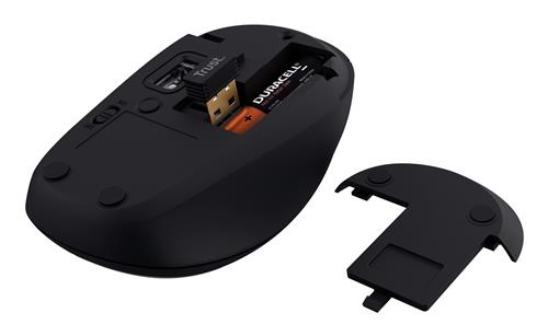 YVI+ MULTI-DEVICE WIRELESS MOUSE BLACK