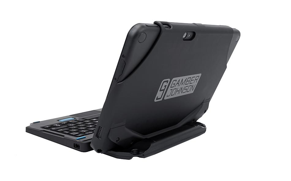 Gamber-Johnson 7160-1585-01 tastiera per dispositivo mobile Inglese UK Pin Pogo Nero