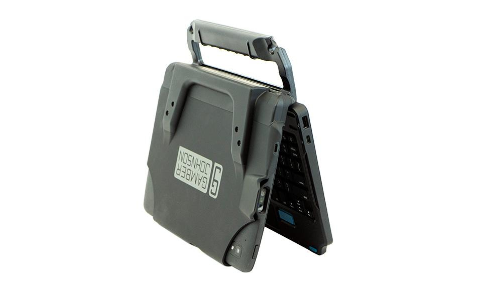 Gamber-Johnson 7160-1789-03 tastiera per dispositivo mobile AZERTY Francese Pin Pogo Nero