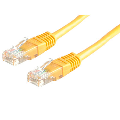 VALUE 21.99.1522 cavo di rete Giallo 0,5 m Cat6 U/FTP (STP)