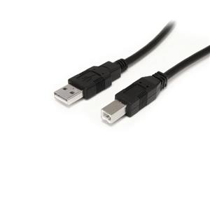 StarTech.com USB2HAB30AC cavo USB 9 m USB A USB B Nero