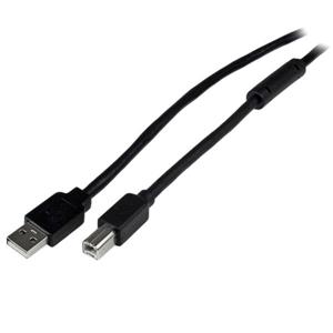 StarTech.com USB2HAB65AC cavo USB USB A USB B Nero