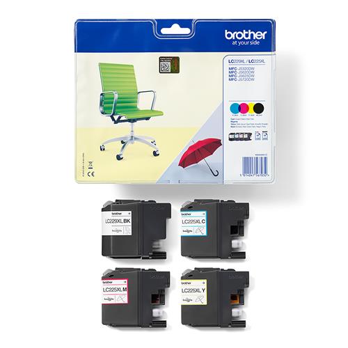 BLISTER PACK 4 INK CART MFC-J5620DW J5720DW