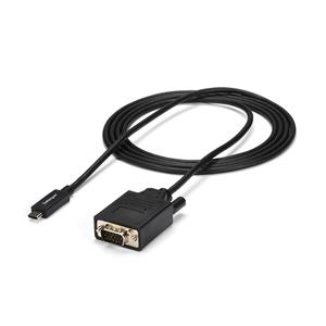 StarTech.com CDP2VGAMM2MB cavo e adattatore video USB tipo-C VGA (D-Sub) Nero