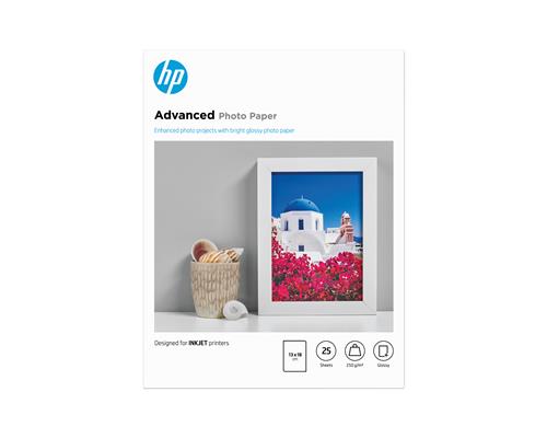 CARTA FOTOGRAFICA ADVANCED GLOSSY 25 FOGLI 13X18 CM 250G/M2