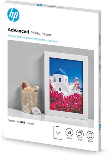 CARTA FOTOGRAFICA ADVANCED GLOSSY 25 FOGLI 13X18 CM 250G/M2