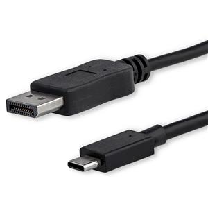 StarTech.com CDP2DPMM6B cavo e adattatore video USB tipo-C Nero