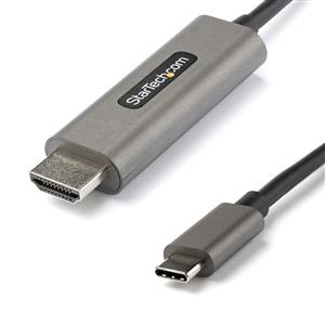 StarTech.com CDP2HDMM1MH cavo e adattatore video HDMI tipo A (Standard) USB tipo-C Nero, Argento