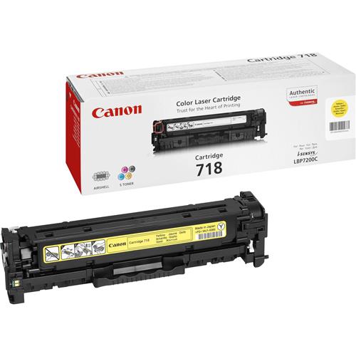 CRG 718 TONER GIALLO 2.900 PAGINE PER LBP 7200CDN