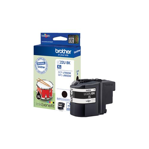 HIGH CAPAC BLK INK CARTRI 2400P FOR DCP-J785DW AND MFC-J985DW