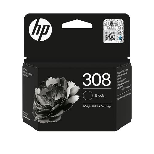 HP 308 BLACK ORIGINAL INK BLISTER CARTRIDGE
