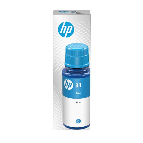 HP 31 CYAN ORIGINAL INK BOTTLE