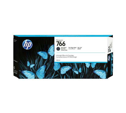 HP 766 300ML MATTE BLK INKCRTG .