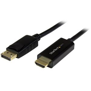 StarTech.com DP2HDMM2MB cavo e adattatore video HDMI tipo A (Standard) Nero