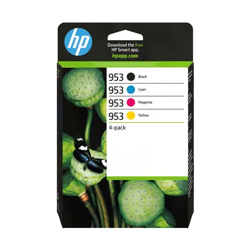 HP 953 CMYK ORIGINAL INK CARTRIDGE 4-PACK