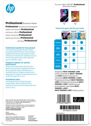 HP PROF BIZ GLS 180G A4 150SH FSC PAPER