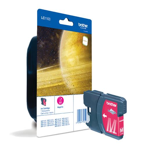 INK CARTRIDGE LC-1100M MAGENTA BLISTER