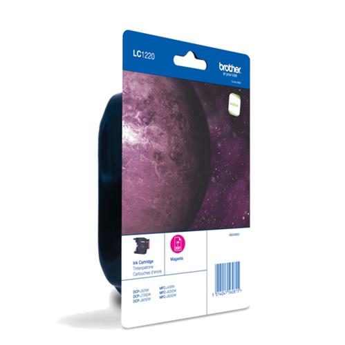 INK CARTRIDGE LC-1220M MAGENTA BLISTER 300 PAGES