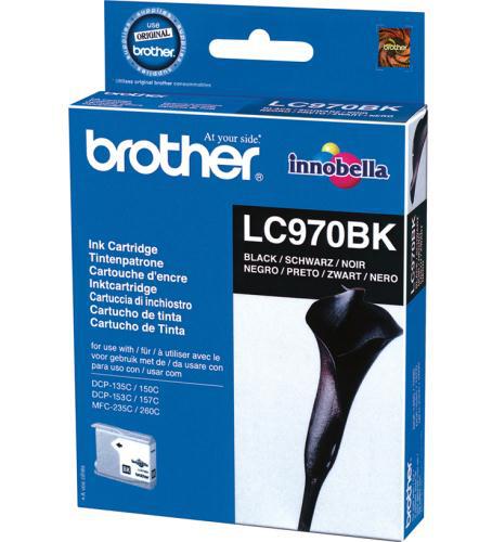 INK CARTRIDGE LC-970BKBP BLACK BLISTER PACK 350 PAGES