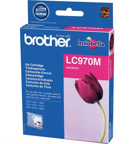 INK CARTRIDGE LC-970MBP MAGENTA BLISTER PACK 300 PAGES