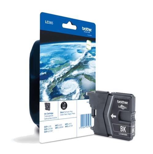 INK CARTRIDGE LC985BKBP BLACK 300 PAGES BLISTER