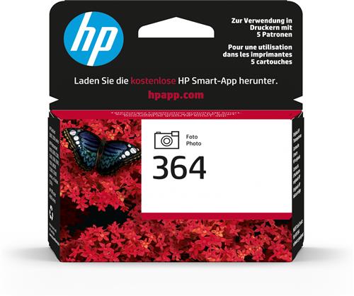 INK CARTRIDGE NO 364 BLACK DE / FR / NL / BE PHOTO