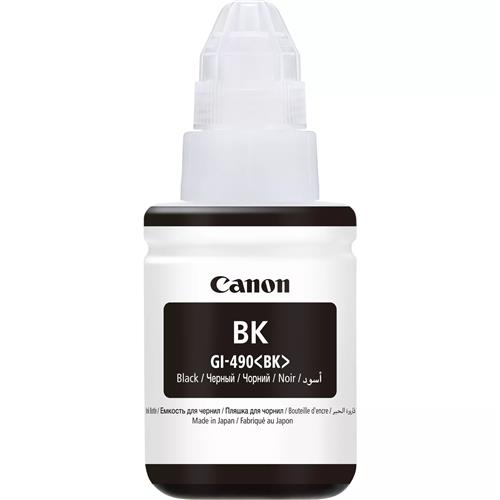 INK GI-490 BK BLACK INK BOTTLE