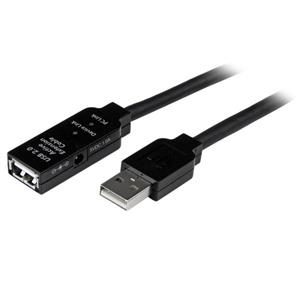 StarTech.com USB 2.0, 35 m, M/F cavo USB USB A Nero