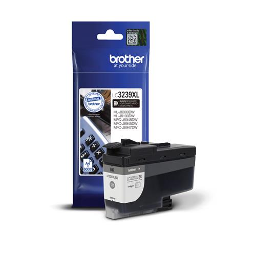 LC-3239XLBK INK CARTRIDGE BLACK F/HL-J6000DW/J6100DW MFC-J5945DW