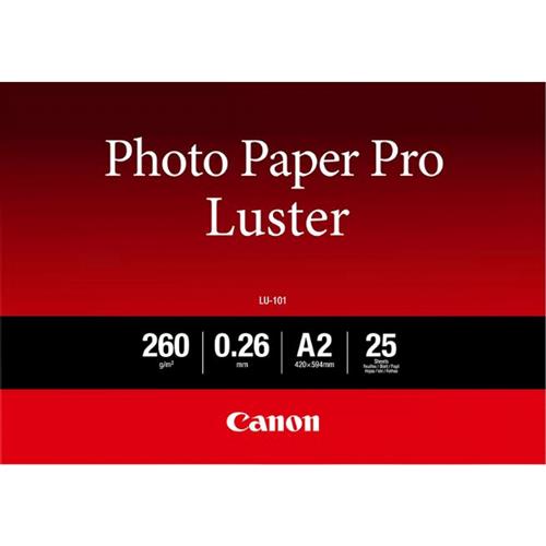 LU-101 A2 25 LUSTER PAPER(LU-101) 25 SHEETS