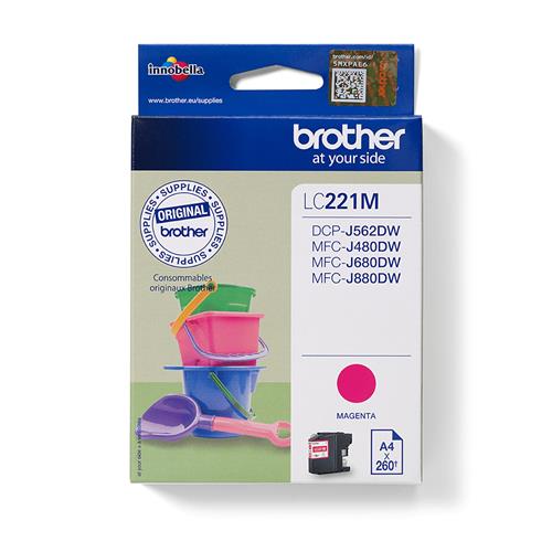 MAGENTA INK CARTRIDGE F/MFCJ480DW/680/880