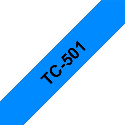 PTOUCH 12MM BLUE BLACK FOR PTOUCH 500/8E/2 3 5