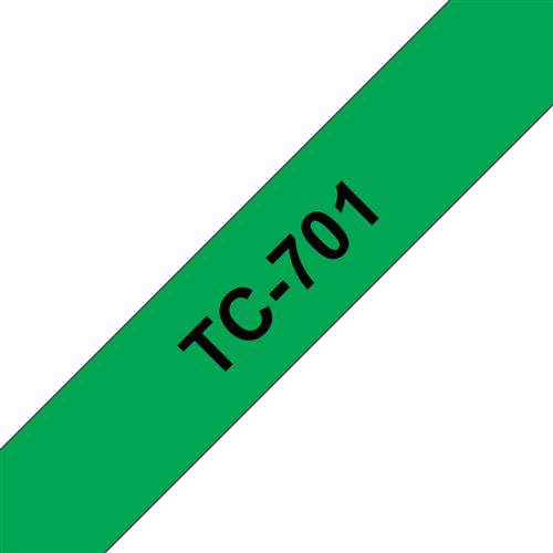 PTOUCH 12MM GREEN BLACK FOR PTOUCH 500/8E/2 3 5