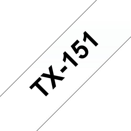 RIBBON BLACK/TRANSPARENT 24MM FOR PTOUCH