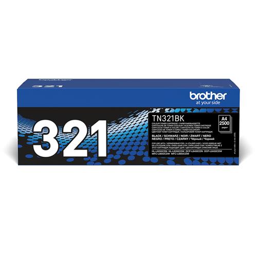 TN-321BK TONER NERO PER HL-L8250CDN 2500PGS