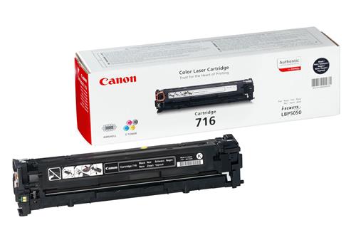 TONER 716 NERO PER LBP 5050 5050N