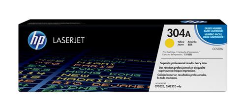 TONER GIALLO 304A PER COLOR LASERJET CP 2025 2320