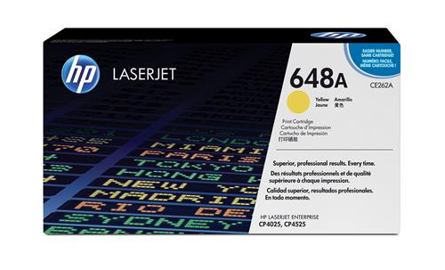 TONER GIALLO 648A PER COLOR LASERJET CP 4025 4525